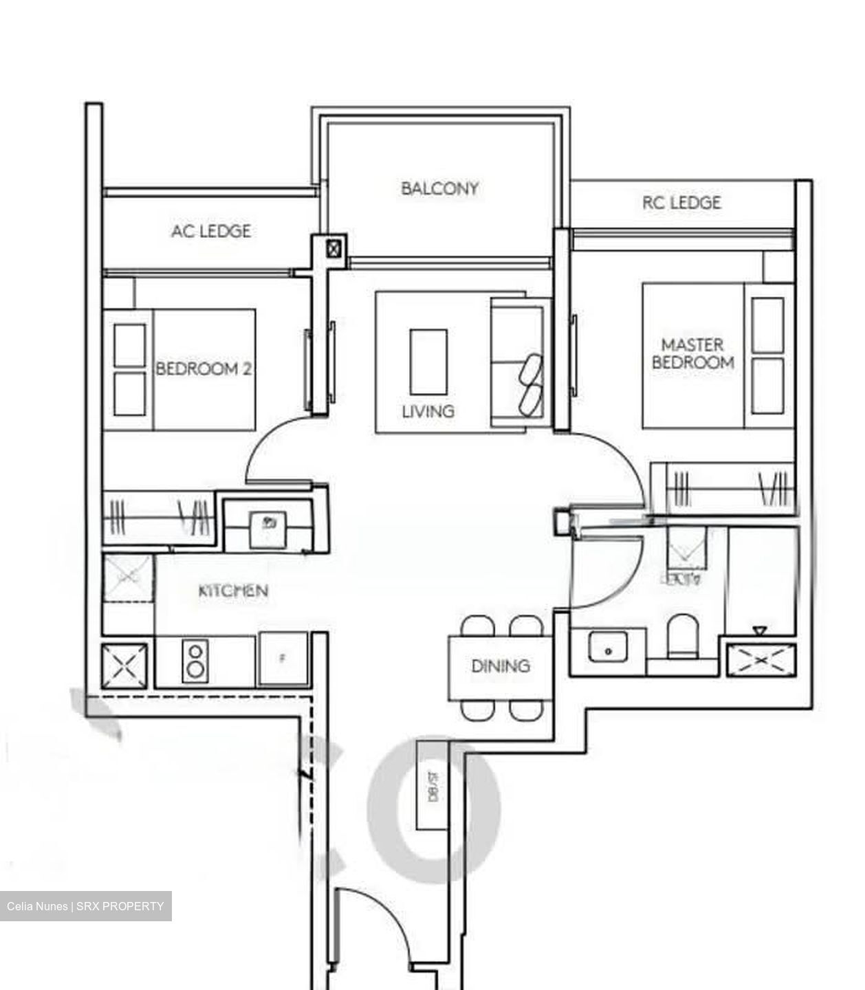 Amo Residence (D20), Apartment #556200551